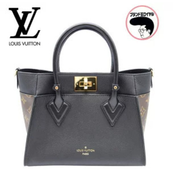 Louis Vuitton Handbags - LOUIS VUITTON Onmaside Monogram Shoulder Handbag Brown Black